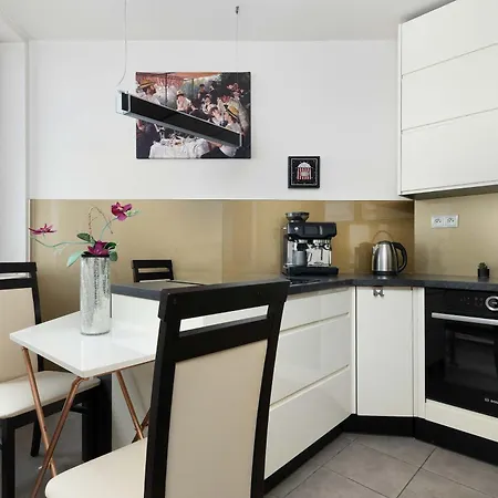Stylish Air Conditioned With Balcony And View By Renters Katowice